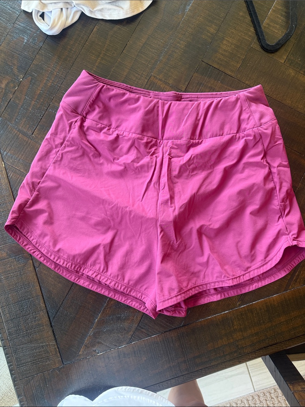 Nike Fuchsia Athletic Shorts with Wide Waistband
